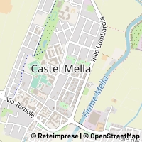 地図 Castel Mella