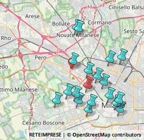 Mappa Via Lucilio Gaio, 20151 Milano MI, Italia (4.11263)