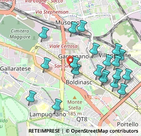 Mappa Via Lucilio Gaio, 20151 Milano MI, Italia (1.041)