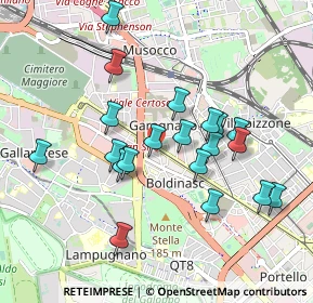 Mappa Via Lucilio Gaio, 20151 Milano MI, Italia (0.87)