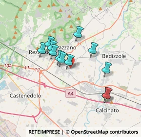 Mappa VIa Feniletti, 25080 Mazzano BS, Italia (2.89417)