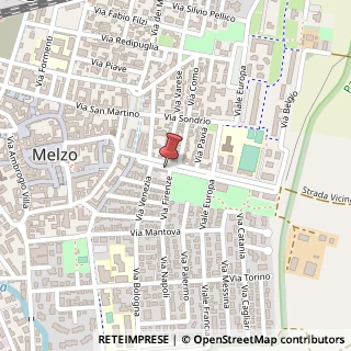 Mappa Via Eugenio Curiel, 32, 20066 Melzo, Milano (Lombardia)