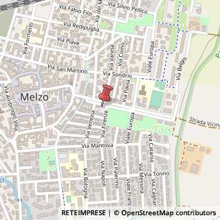 Mappa Via Eugenio Curiel, 30, 20066 Melzo, Milano (Lombardia)
