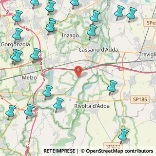 Mappa Via Milano, 20060 Truccazzano MI, Italia (6.7935)