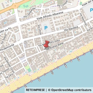 Mappa Via Andrea Bafile,  395, 30016 Jesolo, Venezia (Veneto)