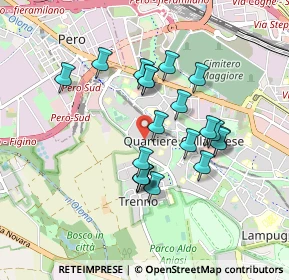 Mappa Via Falck Enrico, 20151 Milano MI, Italia (0.755)