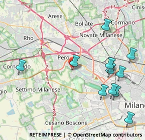 Mappa Via Falck Enrico, 20151 Milano MI, Italia (4.83364)