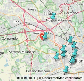 Mappa Via Falck Enrico, 20151 Milano MI, Italia (5.22818)