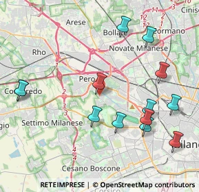 Mappa Via Falck Enrico, 20151 Milano MI, Italia (4.58692)