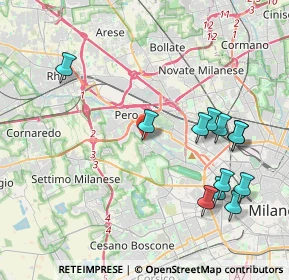 Mappa Via Falck Enrico, 20151 Milano MI, Italia (4.40583)