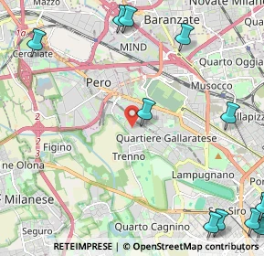 Mappa Via Falck Enrico, 20151 Milano MI, Italia (3.47333)