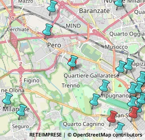 Mappa Via Falck Enrico, 20151 Milano MI, Italia (3.306)