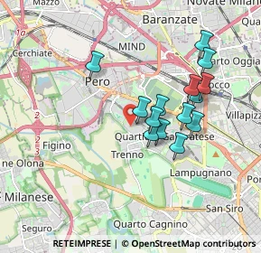 Mappa Via Falck Enrico, 20151 Milano MI, Italia (1.53071)