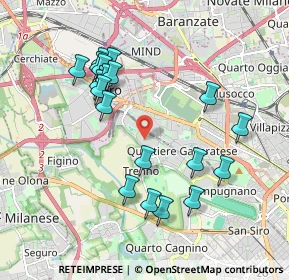 Mappa Via Falck Enrico, 20151 Milano MI, Italia (1.8935)