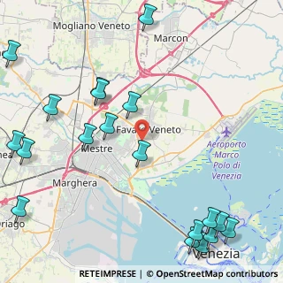 Mappa 30173 Venezia VE, Italia (6.06263)