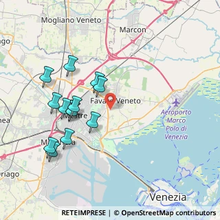 Mappa 30173 Venezia VE, Italia (3.89846)