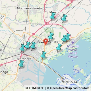 Mappa 30173 Venezia VE, Italia (3.78545)