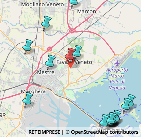 Mappa 30173 Venezia VE, Italia (6.437)
