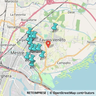 Mappa 30173 Venezia VE, Italia (1.74462)