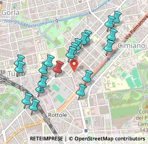 Mappa Via Bruno Cesana, 20132 Milano MI, Italia (0.477)