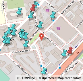 Mappa Via Bruno Cesana, 20132 Milano MI, Italia (0.1595)