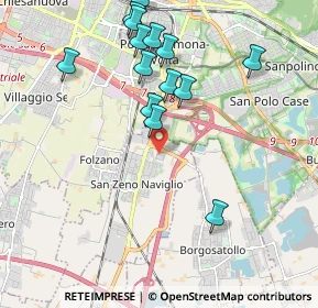 Mappa Via Michelangelo Buonarroti, 25010 San Zeno Naviglio BS, Italia (2.09857)