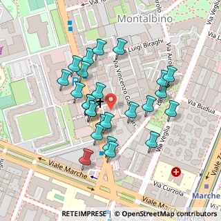 Mappa Via Privata Vincenzo Gianferrari, 20159 Milano MI, Italia (0.1)