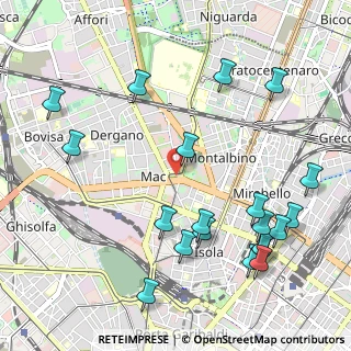 Mappa Piazzale Carlo Maciachini, 20159 Milano MI, Italia (1.27)