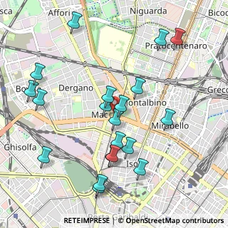 Mappa Piazzale Carlo Maciachini, 20159 Milano MI, Italia (1.0855)