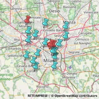 Mappa Piazzale Carlo Maciachini, 20159 Milano MI, Italia (5.89895)