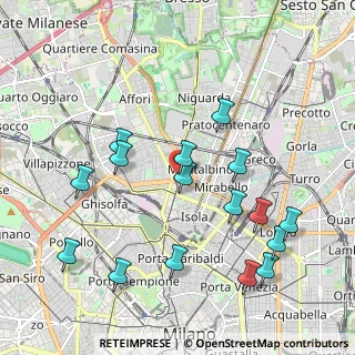 Mappa Piazzale Carlo Maciachini, 20159 Milano MI, Italia (2.1775)