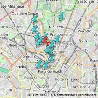 Mappa Piazzale Carlo Maciachini, 20159 Milano MI, Italia (1.274)