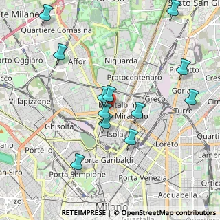 Mappa Via Dino Villani, 20159 Milano MI, Italia (2.08)