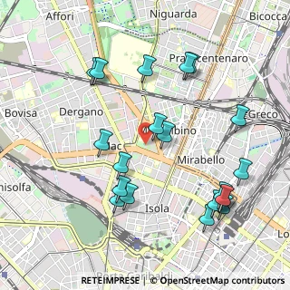 Mappa Via Dino Villani, 20159 Milano MI, Italia (1.11)