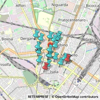 Mappa Via Dino Villani, 20159 Milano MI, Italia (0.601)