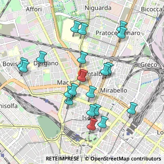 Mappa Via Dino Villani, 20159 Milano MI, Italia (1.0185)