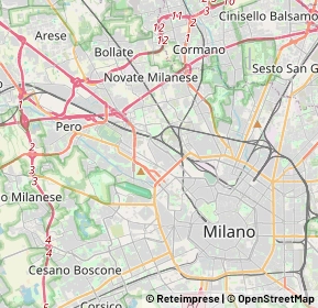 Mappa Via Varesina, 20156 Milano, Italia (4.255)
