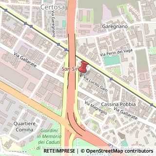 Mappa Via Privata Capodistria, 8, 20151 Milano, Milano (Lombardia)