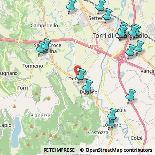 Mappa Strada P.ti di, 36100 Vicenza VI, Italia (2.90588)