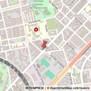 Mappa Via Padova, 125, 20127 Milano, Milano (Lombardia)