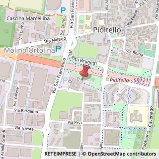 Mappa Viale San Francesco, 16, 20096 Pioltello, Milano (Lombardia)