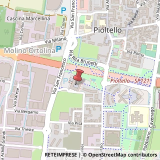 Mappa Viale San Francesco, 16, 20096 Pioltello, Milano (Lombardia)