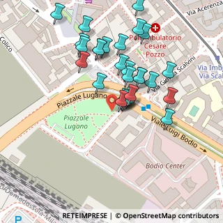 Mappa P.le Lugano, 20158 Milano MI, Italia (0.1)