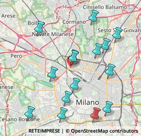 Mappa P.le Lugano, 20158 Milano MI, Italia (4.27333)