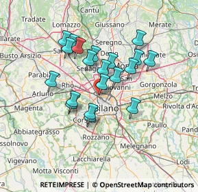 Mappa P.le Lugano, 20158 Milano MI, Italia (11.282)