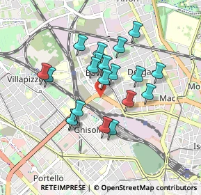 Mappa P.le Lugano, 20158 Milano MI, Italia (0.7395)