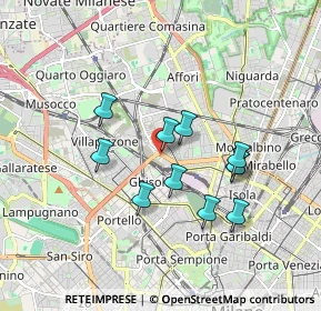 Mappa P.le Lugano, 20158 Milano MI, Italia (1.50909)