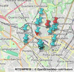 Mappa P.le Lugano, 20158 Milano MI, Italia (1.456)
