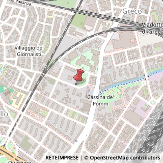Mappa Via Privata Tarvisio, 6, 20125 Milano, Milano (Lombardia)
