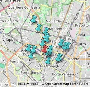Mappa Maciachini, 20159 Milano MI, Italia (1.3265)